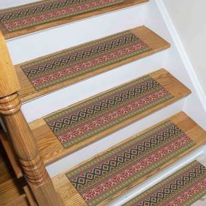 Alfombra Impresa - Alfombras de Entrada, Diseño Étnico, Diseño Kilim, Azteca, Moderna, Fácil de Limpiar - Product Image 3