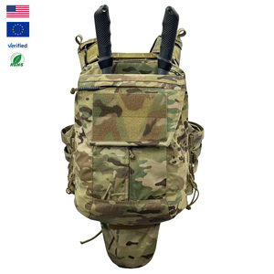 Panneau tactique zippé en nylon 500D AVS, pochette de rangement pour magazines pour gilet tactique - Product Image 1