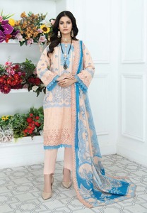 Vente chaude pakistanaise coton/pelouse Shalwar Kameez costumes robes femmes coton/pelouse costumes vêtements d'été femmes vêtements - Product Image 2