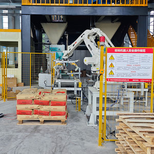 Máquina Paletizadora y Apiladora Robótica Industrial de 25Kg 50Kg, Totalmente Automática, con Brazo Robótico PLC KUKA Estun Efort, para Línea de Empaquetado de Bolsas y Cajas - Product Image 5