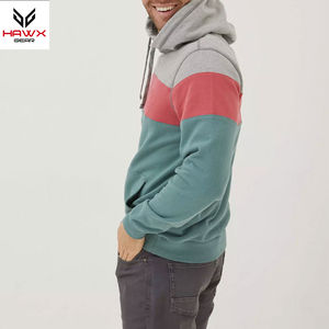 Vente en gros ODM Supply Pull à capuche pour hommes Léger séchage rapide Impression de mode Saison d'hiver Tissu polaire solide doublé pour l'extérieur - Product Image 6