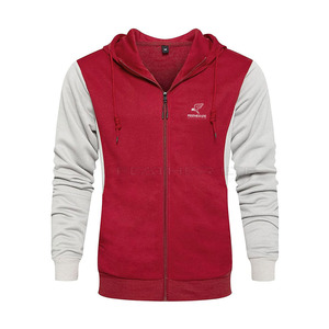 2024 nueva llegada chándales con cremallera chándales de alta calidad 100% algodón poliéster chándal Unisex - Product Image 3