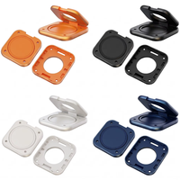 Piezas de Plástico de Alta Precisión Personalizadas, Base de Cargador Inalámbrico, Moldeo por Inyección de Dos Colores, Prototipo de Componente, Piezas de Embalaje