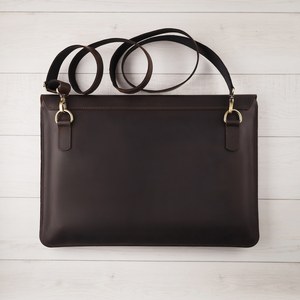 Maletín de viaje de cuero para ordenador portátil, funda para Macbook Air M1 M2 de 14 15,3 pulgadas, Accesorios para ordenador portátil, estuche de almacenamiento para ordenador de sobremesa, - Product Image 5