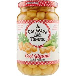 Conservazioni della Nonna 360g X 12pz Ceci Appena Raccolti per la Tua Cucina - Product Image 1
