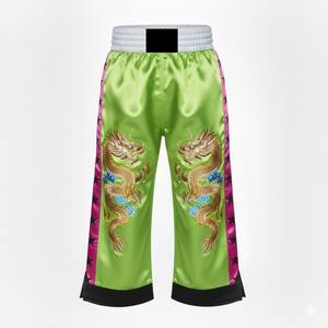 Pantalon de Kick-Boxing pour Adultes, Pantalon de Karaté, Pantalon d'Arts Martiaux, Pantalon de Kick-Boxing de Haute Qualité Entièrement Personnalisé pour Hommes et Femmes - Product Image 1