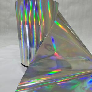 Película Holográfica PET BOPP Arcoíris, Película Láser con Patrón Personalizado, Película de Laminación Holográfica Térmica, Adhesivo Anti-Falsificación - Product Image 2