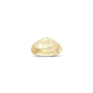 Zafiro Amarillo Natural - Gema Facetada de 9.48 Quilates, Color Peridoto, Corte Ovalado, Alejandrita, Aguamarina, Turmalina, Formas Marquise - Product Image 2