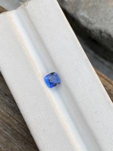 5มม. สีธรรมชาติ Tanzanite สแควร์เบาะตัดหินสีที่น่าตื่นตาตื่นใจ0.71กะรัต Loupe อัญมณีหลวมสำหรับการทำเครื่องประดับ - Product Image 3