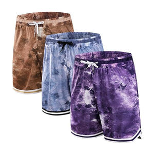 Short en maille personnalisé Short de basket-ball respirant à séchage rapide Short BSCI personnalisé par sublimation pour hommes de la saison d'été - Product Image 1