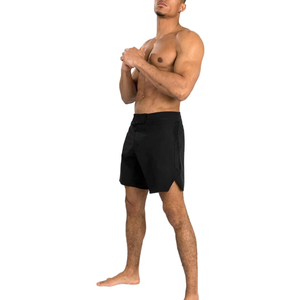 Pantalones Cortos de MMA de Alta Calidad con Logotipo Personalizado para Unisex, Ligeros, de Secado Rápido, con Patrón Sólido, Casuales, Transpirables, con Cintura Elástica Media - Product Image 4