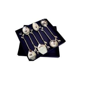 Handmade Brass Spoon Cream Cosmetic for Wedding Gift Items and Best Quality Golden Brass Spoon and Palm Design - Product Image 6