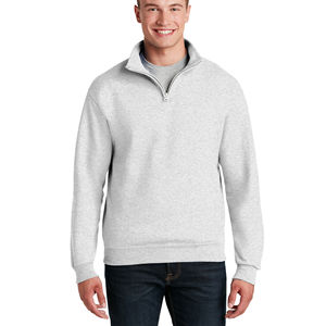 Reasonable Price Wholesale Winter Wear Half Zipper Hoodies Streetwear Comfortable Solid <b>Waterproof</b> Quick Dry Fleece Cotton - Product Image 1