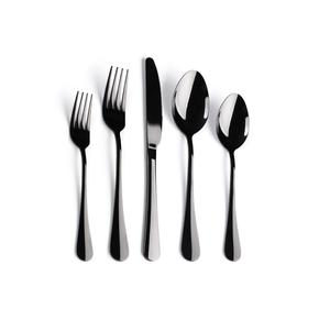 Nuevo Juego de Cubiertos de Acero Inoxidable de Estilo Occidental Negro Simple, Juego de Cubiertos Modernos para Restaurante, Hogar y Hoteles - Product Image 1