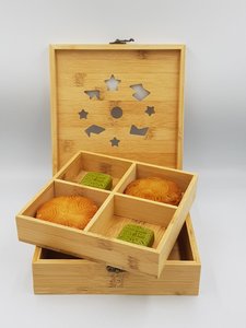 Boîte en bambou de forme personnalisée au meilleur prix pour cadeau/stockage de gâteaux/bijoux 100% matériau écologique taille personnalisée - Product Image 6