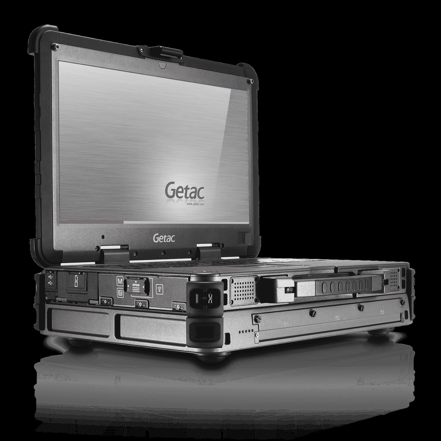 Getac X500 Server - World<i></i>'s first fully rugged notebook of the server class, Ultra-bright 15.6<i></i>'<i></i>' full HD outdoor display