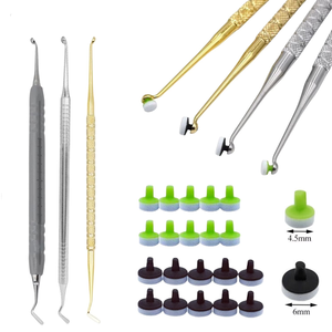 Premium Quality Dental <b>Resin</b> Filling <b>Kit</b> Fast Pad Composite Lighting Holder Spatula Handle Professional Dentistry Tools - Product Image 1