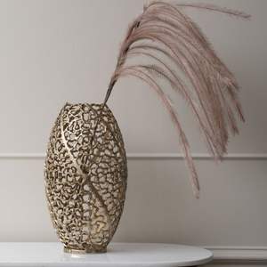 Vase moderne en aluminium, forme abstraite, accent décoratif d'intérieur, artistique, élégant, léger, durable - Product Image 5