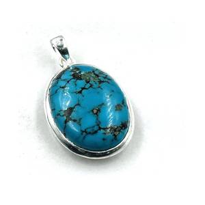 Dijes de Plata de Ley 925 con Turquesa de Arizona, Estilo Clásico, Ecológicos, Personalizables, Joyería de Alta Calidad - Product Image 1