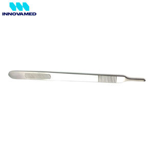 Stainless Steel Manual Surgical Scalpel Handle High Quality Reusable for General Surgery Use by INNOVAMED - Product Image 3