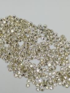Diamantes Sueltos Naturales Redondos SI-JK de 2.10 mm a 2.60 mm para Pulseras de Tenis, Cadenas Cubanas y Joyería de Plata Esterlina - Product Image 2