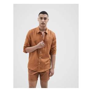 Camisa Clásica Entallada para Hombre, Perfecta para Reuniones de Negocios, Eventos Formales y Looks Smart Casual con Acabado Refinado - Product Image 5