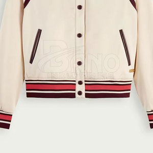 Chaqueta de Invierno Estilo Universitaria para Mujer, Diseño Personalizado, Tejido de Satén y Algodón, Alta Calidad, Transpirable - Product Image 6