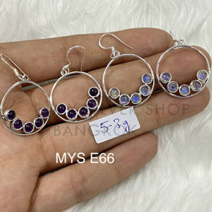 Anillo de Piedras Preciosas, Plata de Ley 925 Refinada, Piedra Natural con Joyería de Plata 925 - Product Image 1