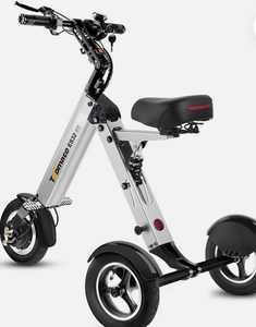 Nouveauté : Tricycle électrique Top mate ES32 pour adultes, pliable, 3 roues, scooter de mobilité - Product Image 2