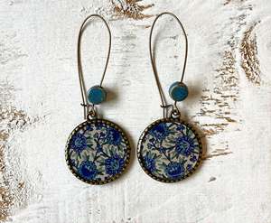 Pendientes de Flores Bordados a Mano, Pendientes Personalizados con Cuentas Múltiples, Joyería Festiva para Mujer al Mejor Precio, Pendientes con Cuentas - Product Image 4