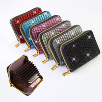 Dompet Kartu Mini Ultra Tipis Lucu 2026New, Tempat Kartu Go Yard Mewah yang Dapat Dipersonalisasi, Tempat Kartu PVC Premium