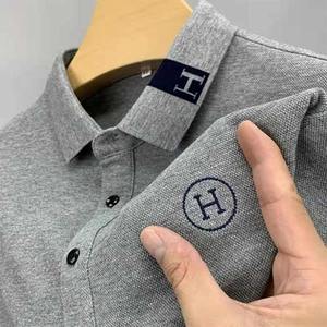 Polos de bonne qualité OEM pour hommes, 100% coton, polos avec logo brodé pour hommes, t-shirt pour hommes à vendre - Product Image 6