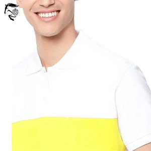 Personalizable de los hombres para los polos Nuevo estilo Streetwear Drop Shoulder Poliéster Algodón Sólido Personalizable Tamaño Imprimible - Product Image 6