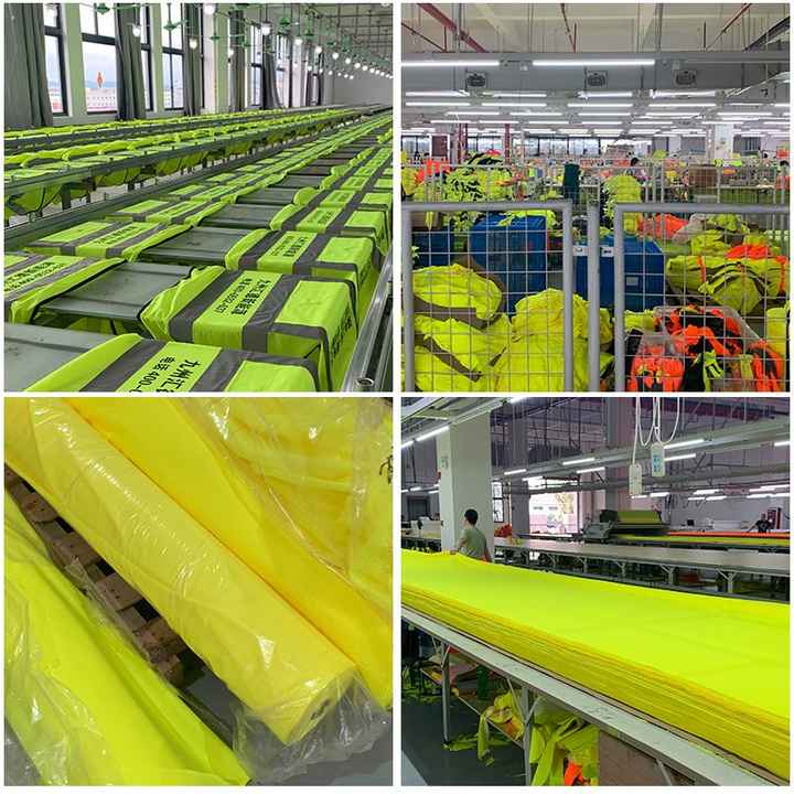 High Visibility Reflective Safety Vests Construction Clothing Safety Clothing High Visibility Industrial Safety Vests