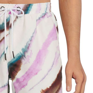 Pantalones Cortos de Lona y Malla Personalizados para Adultos y Jóvenes, 100% Poliéster, Sólidos, Transpirables, de Secado Rápido, Ligeros, con Cintura Elástica Completa - Product Image 3
