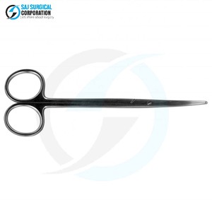 Ciseaux Metzenbaum en acier de fabrication allemande de luxe, certifiés CE, artisanat supérieur, action de coupe fluide, usage chirurgical général - Product Image 1