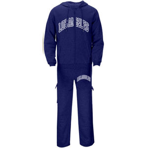 Chándal sólido de invierno personalizado Premium 2025 conjunto de Sudadera con capucha para correr ropa de calle de peso medio gimnasio moda Boutique suministro al por mayor - Product Image 3