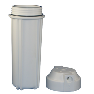 Carcasa de Filtro de Agua para Exteriores Estándar HE Blanca de 10 Pulgadas, Piezas de Plástico Manuales - Product Image 4