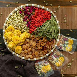 Thé Herbla vietnamien-Pissenlit Rose bourgeon chrysanthème mélangé sachet de thé aux plantes à base de plantes savoureux tisane chinoise - Product Image 5