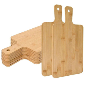 Bandeja de pizza de bambú Huhipro Herramientas con mango de madera adjunto Tamaños sostenibles y antideslizantes 34x15x1,3 cm 44x24x1,3 cm Direct Vietnam - Product Image 6