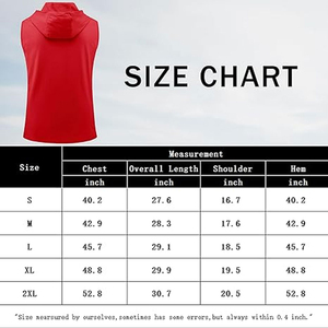 Venta al por mayor logotipo personalizado deporte gimnasio con capucha chaleco atlético para hombre sin mangas con capucha niños diseño ligero tela transpirable - Product Image 6