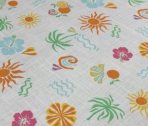 Luxury Cotton <b>Tablecloth</b> Floral Pattern Customizable <b>Square</b> Shape Eco-Friendly Washable Durable Elegant Dining Sustainable Home - Product Image 6