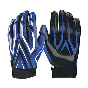 Gants de réception de football américain personnalisés professionnels Gants de football de préhension en silicone à paume pleine Service OEM avec fonction collante - Product Image 2