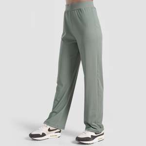 Pantalones Verdes de Cintura Alta Co-Op, Ropa Deportiva Transpirable - Product Image 3