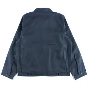 Chaqueta Cortavientos para Hombre, Tejido Personalizado, Cierre de Cremallera, Bordado Frontal, 100% Algodón Ecológico - Product Image 2