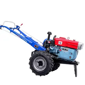 El mejor tractor cultivador de potencia a la venta/cultivador mini multifuncional/cultivador de potencia agrícola de 2 ruedas agrícola