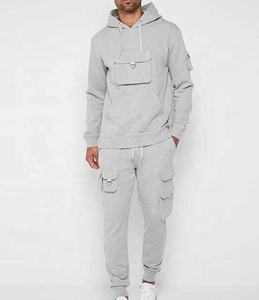 ชุดวอร์มเข้ารูปมีฮู้ดสำหรับผู้ชายน้ำหนักเบาแห้งเร็วซักง่ายสำหรับฤดูหนาว - Product Image 3