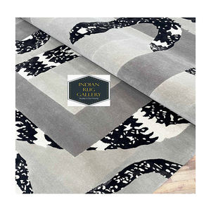 Serpent moderne personnalisable tissé à la main maison design d'intérieur salon bureau décoration soie Viscose Tencel tapis tapis - Product Image 1