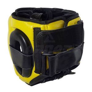 อุปกรณ์ป้องกันศีรษะสำหรับต่อยมวยพร้อมแผงระบายอากาศสวมใส่สบายพร้อมสายรัดคางเพื่อความกระชับ - Product Image 2