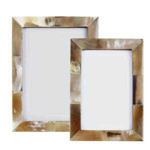 Natural Buffalo Horn <b>Photo</b> Frame Vintage Handmade Picture Frame - Product Image 3